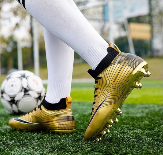 Gold Football Shoes