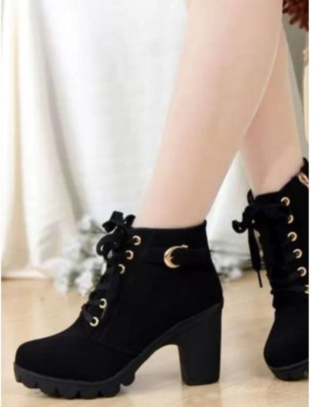 Women's High-Heeled Winter Boots